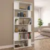 Image de Bibliothèque/séparateur De Pièce Blanc Bois D'Ingénierie Vidaxl