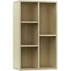 Image de Bibliothèque/buffet Chêne Sonoma 50x25x80 Cm Bois D'Ingénierie Vidaxl
