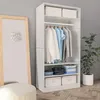 Image de Vidaxl - Garde-robe - Penderie Armoire De Rangement Blanc Brillant 100 X 50 X 200 Cm Aggloméré