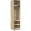 Image de vidaXL Armoire Chêne Sonoma 50x50x200 cm Bois composite