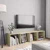 Image de Vidaxl - Bibliothèque/meuble Tv Chêne Sonoma 143x30x36 Cm