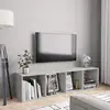 Image de Vidaxl Bibliothèque/meuble Tv Gris Béton 143x30x36 Cm