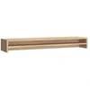Image de vidaXL Support d'écran Chêne Sonoma 100x24x13 cm Matériau dérivé du bois