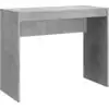 Image de vidaXL Bureau gris béton 90x40x72 cm Bois composite