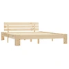 Image de vidaXL Lit en bois massif de pin 180x200 cm