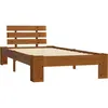 Image de Vidaxl - Cadre De Lit Sans Matelas Marron Miel 100x200cm Bois Pin Massif