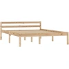 Image de vidaXL Lit en bois massif pin 140x200 cm