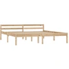 Image de vidaXL Lit en bois massif de pin 180x200 cm