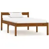 Image de Lit en bois massif pin brun miel 90x200 cm