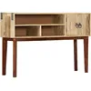 Image de Table Console 115x30x76 Cm Bois De Manguier Massif Brut Vidaxl