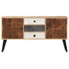 Image de vidaXL Buffet 118x30x62 cm bois massif Mango