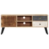 Image de vidaXL Armoire TV 115×30×47 cm bois massif de manguier