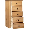 Image de vidaXL Buffet 46x40x89 cm bois de pin Panama