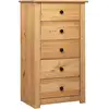 Image de Buffet 46x40x89 Cm Pin Gamme Panama Vidaxl