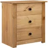 Image de Table De Chevet 46x40x57 Cm Pin Gamme Panama Vidaxl