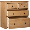 Image de vidaXL Sideboard 80x40x83 cm pin panama
