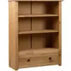 Image de Bibliothèque 80x35x110 Cm Bois De Pin Massif Assortiment Panama Vidaxl