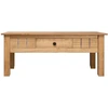 Image de vidaXL Table basse 100x60x43,5 cm en pin massif de Panama