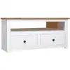 Image de Design Classique De Mobilier De Télévision Angulaire En Bois Disponible En Différentes Couleurs Couleur : Blanche