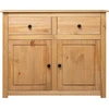 Image de vidaXL Sideboard 93x40x80 cm Pin Panama