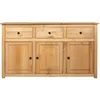 Image de Buffet 135x40x80 Cm Pin Solide Assortiment Panama