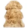 Image de Vidaxl - Tapis En Peau De Mouton 60 X 90 Cm Mélange De Marron