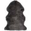 Image de Tapis En Peau De Mouton 60 X 90 Cm Gris Clair Vidaxl