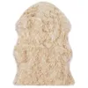 Image de Vidaxl Rug 60x90 Cm Faux Sheep Leather Brown Melange