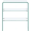 Image de vidaXL Table basse 50x40x56 cm verre trempé