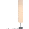 Image de vidaXL Lampe sur pied 121 cm blanc E27