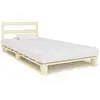 Image de Vidaxl - Conception Vintage Gagnante De Palettes En Bois Disponible En Différentes Tailles Taille : 90 X 200 Cm