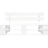 Image de Vidaxl   Banc De Jardin En Pinède Imprégnée Fsc   2 Places   Dimensions 110 X 65 X 55 Cm   Résistant Aux Intempéries   Confort Optimal Avec Coussins