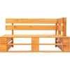 Image de Banc d'angle Outdoor Palettes Bois Marron Miel