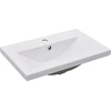 Image de vidaXL lavabo encastré 61x39,5x18,5 cm céramique blanche