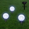 Image de vidaXL Lampes de jardin 6 pcs. LED avec piquet de terre & modules solaires