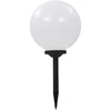 Image de vidaXL Lampes solaires d'extérieur 4 pièces LED sphériques 30 cm RGB