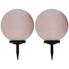 Image de Lampes Solaires Sphériques Led De Jardin 2 Pcs 40 Cm Rvb Vidaxl