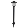 Image de vidaXL Lampes solaires d'extérieur 6 pcs. LED Noir