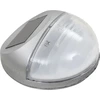 Image de vidaXL Lampes solaires d'extérieur pour mur LED 24 pcs. Rond Argenté