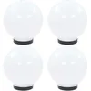 Image de Vidaxl - Lampes À Led Sous Forme De Boule 4 Pcs Sphérique 20 Cm Pmma