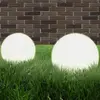 Image de vidaXL Lampes de jardin LED 4 pcs. Sphérique 30 cm PMMA