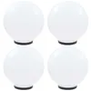 Image de Lampes À Led Sous Forme De Boule 4 Pcs Sphérique 40 Cm Pmma