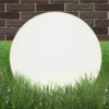Image de vidaXL Lampes de jardin LED 2 pcs. Sphérique 50 cm PMMA