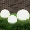 Image de vidaXL 6 pcs. Set de lampes de jardin LED Sphérique 20/30/40 cm PMMA