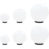 Image de Ensemble De Lampes Led Sphériques Dans Le Jardin Puma Lampes Blances Élégantes Divers Modèles Des Modèles : 6 Pcs