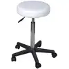 Image de vidaXL Tabouret de bureau 2 pcs. Blanc 35,5x84 cm similicuir