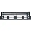Image de Vidaxl 2-seater Garden Pallet Sofa Black Wood