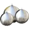 Image de Vidaxl 3 Pcs Sphères De Fontaine De Jardin Avec Led Acier Inoxydable
