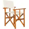 Image de vidaXL Chaises de régie 2 pcs. Bois massif acacia