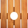 Image de vidaXL Table de jardin 88x88x74 cm bois massif acacia